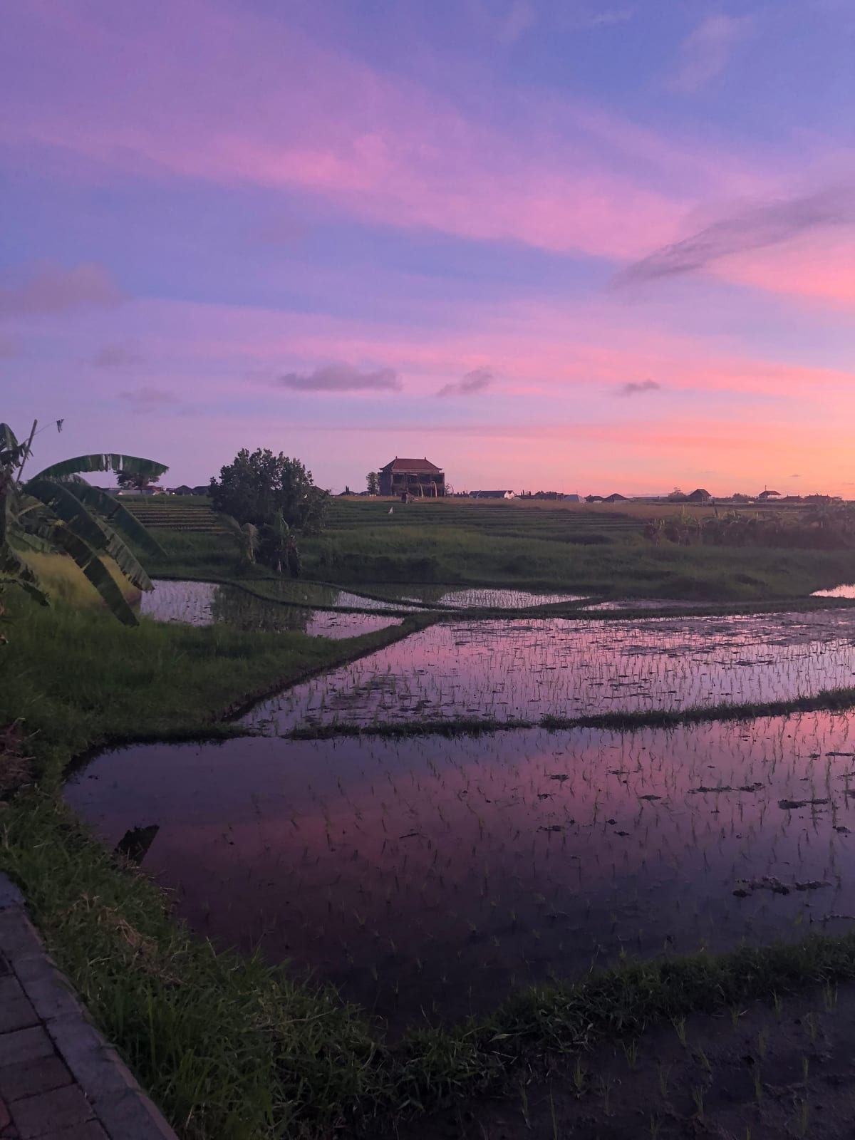 sky sunset light cloud in Bali