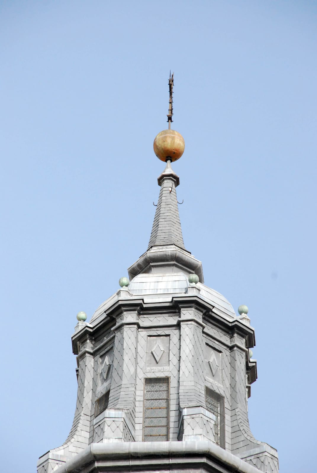 daytime landmark finial in Madrid