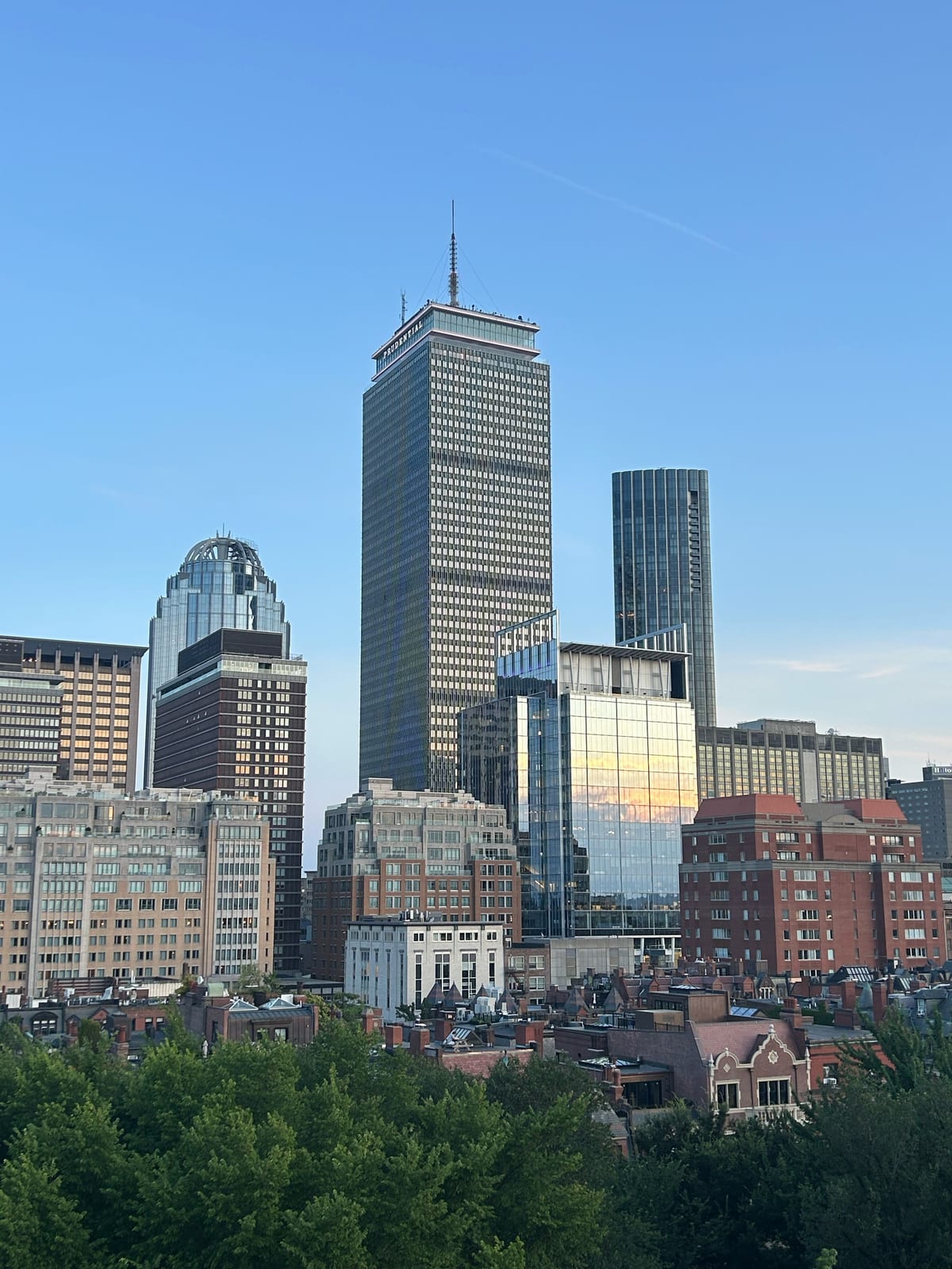 boston custom house tower skyline in Massachusetts