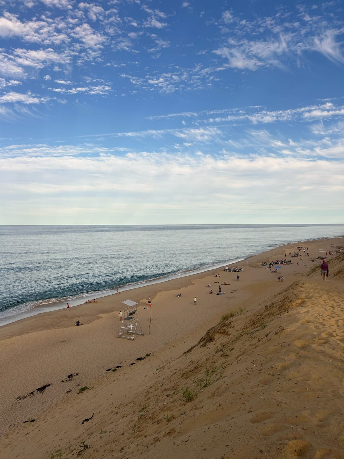 cape cod beach sandy shoreline summer in Massachusetts