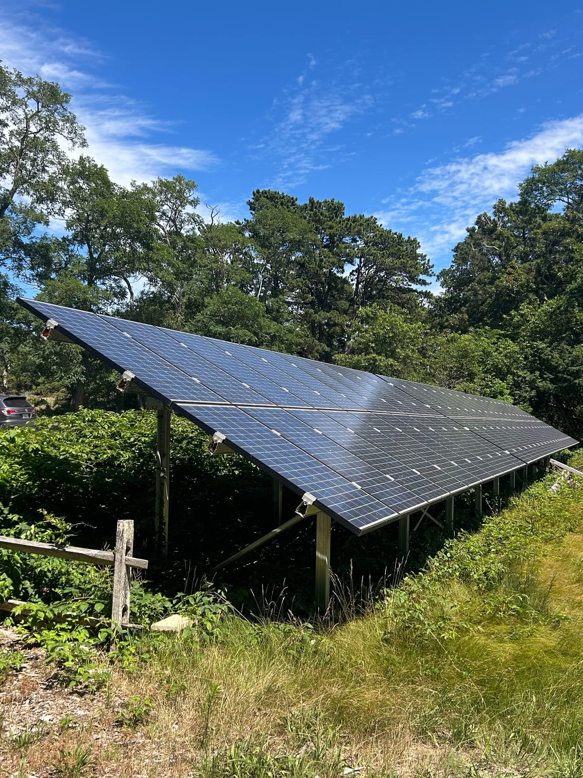 solar panels rural field in the Massachusetts gallery